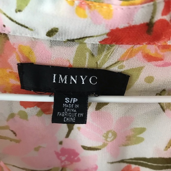 IMNYC Floral Print Blouse - Picture 3 of 4
